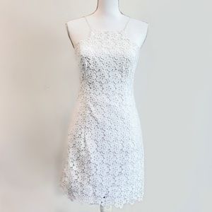 Lilly Pulitzer White Floral Lace Dress